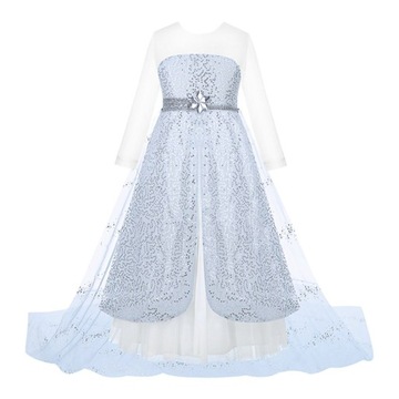 НАРЯД ЭЛЬЗА ПЛАТЬЕ КОМПЛЕКТ ЭЛЬЗА 140/146