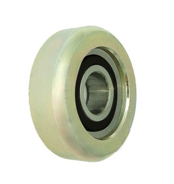 KÓŁKO ROLKA METALOWA fi. 52 mm DO BRAM