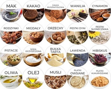 Наклейки для специй 160 шт.