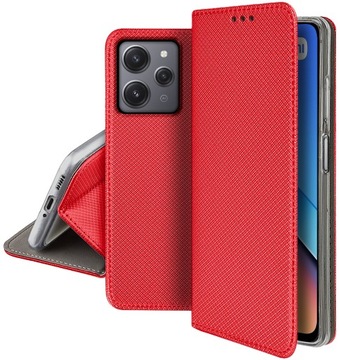 Etui do Xiaomi Redmi 12 4G SMART MAGNET CASE SZKŁO