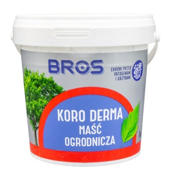 KORO DERMA MAŚĆ OGRODNICZA 1kg rany drzew szczepień, mrozów, uszkodzeń