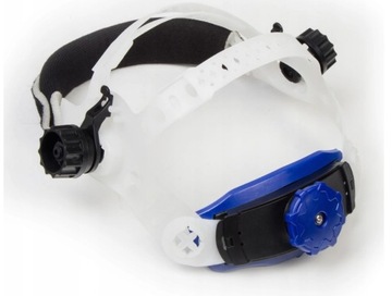 MOCOWANIE MASKI PRZYŁBICY SPAWALNICZEJ OCHRONNEJ NAGŁOWIE REGULOWANE