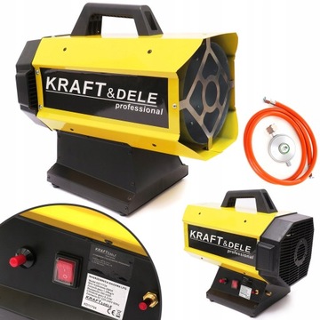 KRAFT NAGRZEWNICA DMUCHAWA GAZOWA 25KW FARELKA