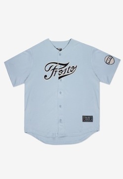 Męska niebieska koszula t-shirt PROSTO Jersey Baseball L