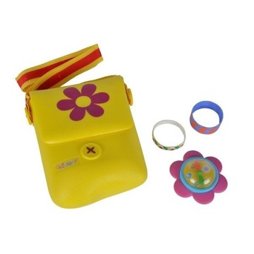 Желтый кошелек Simba Wissper с 2 браслетами с компасом