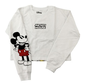 Bluza damska bez kaptura DISNEY Myszka Mickey i Przyjaciele M Krótka Haft