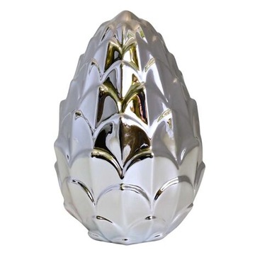 FIGURKA SZYSZKA CERAMICZNA DEKORACJA ŚWIĄTECZNA NA PREZENT POD CHOINKĘ S