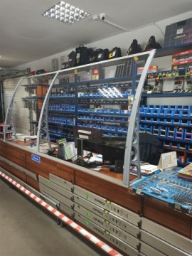 Покрытие рабочего места 150х100 см сплошной поликарбонат 3