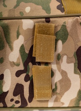 Жесткая и прочная сумка для удочки 100 см, 3 отделения.