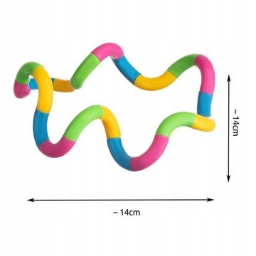 TANGLE TWIST антистрессовый шланг, игрушка-непоседа