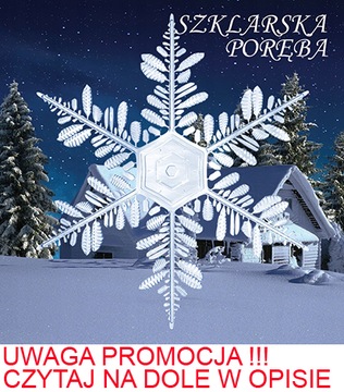 MAGNES NA LODÓWKĘ 3D SZKLARSKA PORĘBA ŚNIEŻYNKA