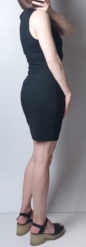 H&M_czarna letnia sukienka z dżerseju_M