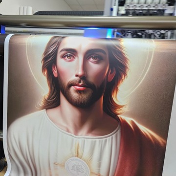 Баннер для Тела Христова, Иисус 100х200 см, оформление, Алтарный декор