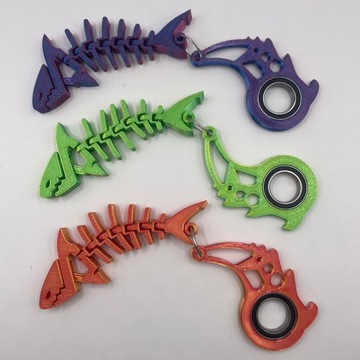 KEYSPINNER БОЛЬШОЙ KEYRAMBIT KEYFLIPPER РАЗНЫХ ЦВЕТОВ ХИТ TIKTOK НАБОР 19 см