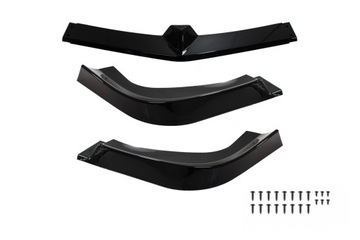 SPLITTER PŘEDNÍ MERCEDES BENZÍN W204 11-13 GLOSS BLACK