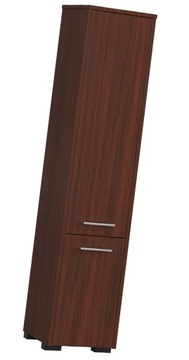 REGAŁ ŁAZIENKOWY DRZWICZKI 5 PÓŁEK = WENGE = MAT