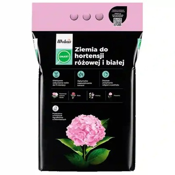 ZIEMIA PODŁOŻE DO HORTENSJI RÓŻOWEJ I BIAŁEJ 20L