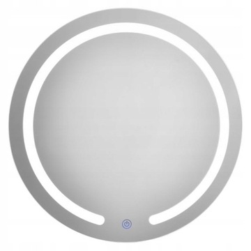 Lustro ścienne Costway owal 49,5 x 49,5 mm