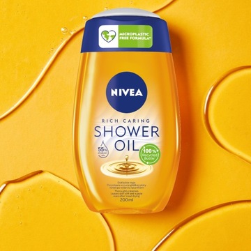 NIVEA Rich Ухаживающее масло для душа 200 мл