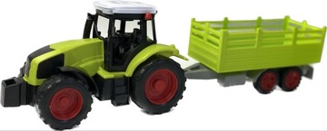 Ciągnik CLAAS z przyczepą