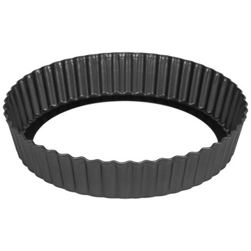 ВЫСОКАЯ ИЗОГНУТАЯ ПИРОГОТОВКА СО СЪЕМНЫМ НИЖНИМ АНТИПРИГАРНЫМ ПОКРЫТИЕМ 26см