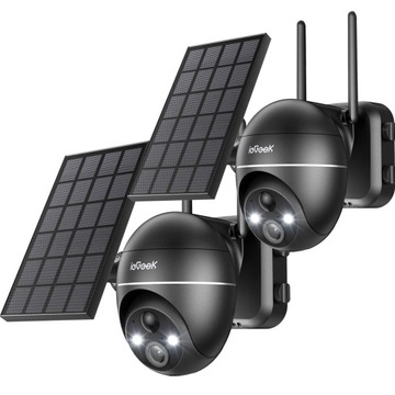 KAMERA SOLARNA OBROTOWA ZEWNĘTRZNA WIFI 5MPx 2594x1944P FULL HD PZT IP65×2