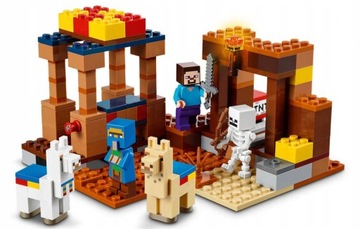 LEGO 21167 - Minecraft - ТОРГОВАЯ ТОЧКА!