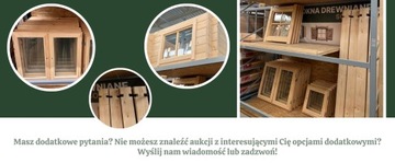 OKNO KOMPLETNE Z SZYBĄ PODWÓJNĄ SZPROSEM OPASKĄ 80x100 cm