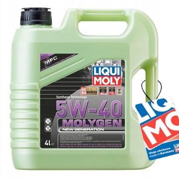 Liqui Moly Olej LM8578 Molygen New 5W-40+zawieszka