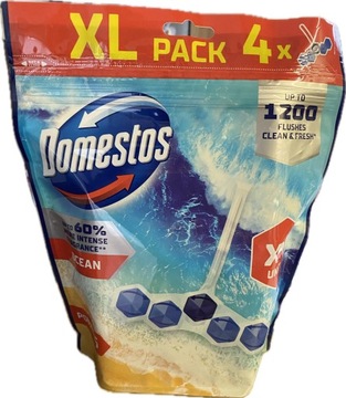 DOMESTOS POWER 5 OCEAN 4 X 55 g ZAWIESZKA DO WC