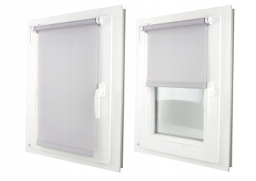 ГЛАДКИЕ КЛАССИЧЕСКИЕ ПРЯМЫЕ РУЛЕНЫЕ ШТОРЫ 75Х220