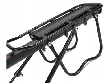 Велосипедная стойка для заднего алюминиевого велосипеда, универсальная, 50 кг.