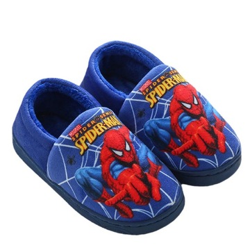 SPIDERMANA KAPCIE PAPCIE dziecko ciepłe zimowe kapcie roz.24-38
