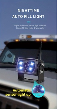 Цифровая беспроводная резервная камера, 7-дюймовый реверсивный монитор MDVR