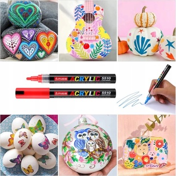 АКРИЛОВЫЕ МАРКЕРЫ, Маркеры, Маркеры, МАРКЕРЫ JUPAI, НАБОР ИЗ 36 ВОДОНЕПРОНИЦАЕМЫХ ШТ.