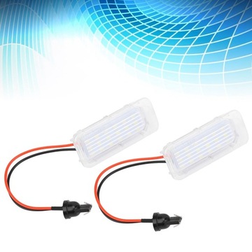 SVĚTLA LED DO DESKA SPZ 2KS FORD FOCUS 2008-2012