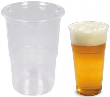 KUFLE KUBKI KUBEK DO PIWA PIWO 400ML 0,4L 70SZT