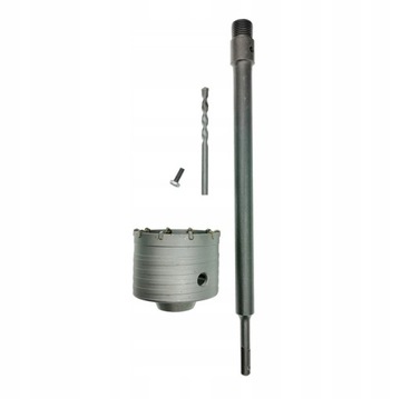 OTWORNICA KORONKA FREZ BETONU 100mm 2xadapter SDS+