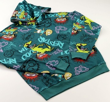 Nickelodeon Rugrats Pełzaki Bluza z kapturem M ORG