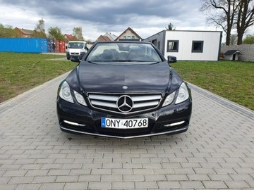 Mercedes Klasa E W212 Kabriolet 200 CGI BlueEFFICIENCY 184KM 2011 Mercedes E 200 Kabriolet Avantagrde FULL OPCJA, zdjęcie 5