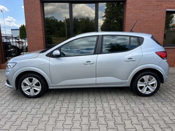 Dacia Sandero III Hatchback 5d 1.0 TCe 90KM 2021 Dacia Sandero 1.0 benzyna 91 KM zarej w PL bezwypadkowy serwisowany za, zdjęcie 20