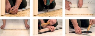 PRINZ 33x900 Пороговая планка ALU, выравниваемая и бесшумная