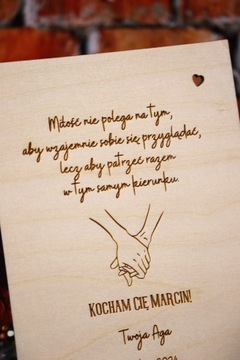 ПОДАРОК ​​НА ДЕНЬ ВАЛЕНТИНА Фоторамка ГРАВИРОВКА | Подарок для нее для него