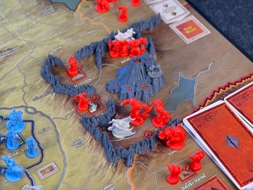 Настольная игра «Горы для Войны Кольца» НА КОВРИКЕ