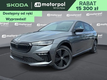 Skoda Scala Hatchback Facelifting 1.0 TSI 115KM 2025 Skoda Scala Monte Carlo 1.0 TSI DSG