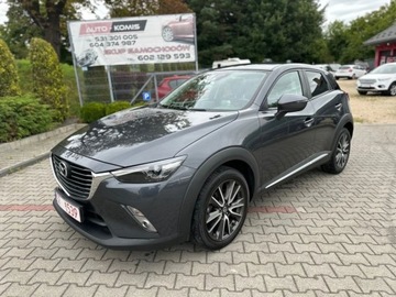 Mazda CX-3 Crossover 1.5 SKY-D 105KM 2016 Mazda CX-3 2016r HeadUp 4x4 klimatronik Alu 1.5 Diesel 105KM