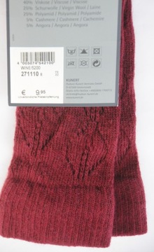 НОСКИ KUNERT ИЗ ШЕРСТИ КАШЕМИРА АНГОРА ОТКРЫТЫЕ 39-42