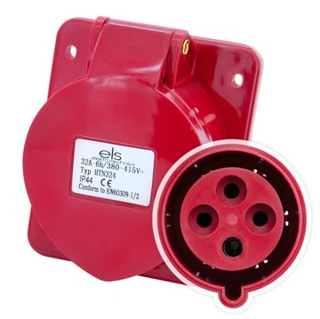 ROZDZIELNICA BUDOWLANA 2x32A/4 2x230V WYŁ. L-0-P