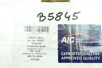 ПОТЕНЦИОМЕТР ПЕДАЛЬ АКСЕЛЕРАТОРА 1J1721503H 6Q1721503 6Q1721503D 6Q1721503H