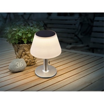 СОЛНЕЧНАЯ СВЕТОДИОДНАЯ НАСТОЛЬНАЯ ЛАМПА 2ВТ НАРУЖНАЯ ДЛЯ ОТДЕЛКИ ТЕРРАСЫ БАЛКОНА IP44